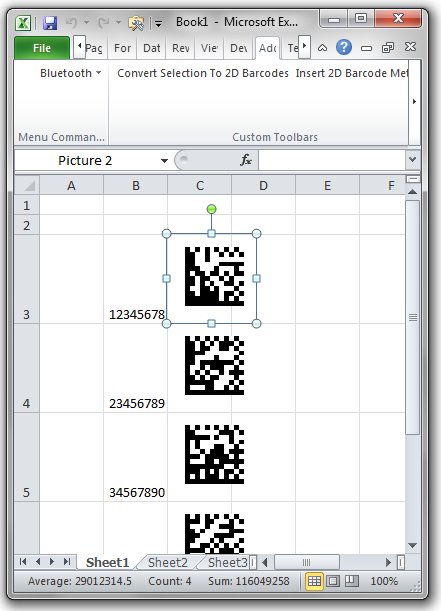 2d barcode generator