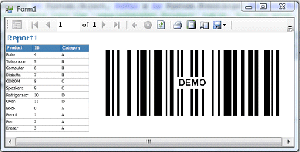 Microsoft Reporting Services Barcodes, RDL Barcodes, SQL Server 2005 ...